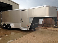 Sundowner goose neck cargo trailer 